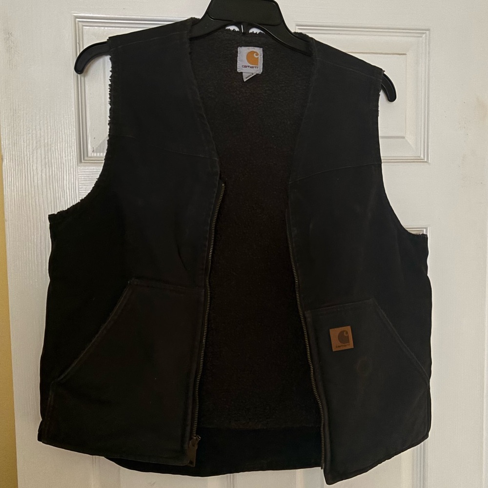 Carhartt Black Vest | Men’s Medium
